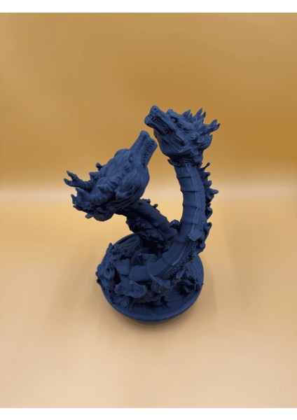 Gri Çift Ejder Figürlü Çubuk Tütsülük / Verslab Print fırsatları