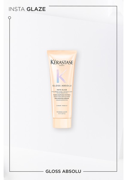 Gloss Absolu Elektriklenmeye Eğilimli Saçlar Için Parlaklık Veren Saç Bakım Kremi 75 ml modelleri