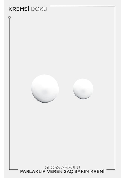 Gloss Absolu Elektriklenmeye Eğilimli Saçlar Için Parlaklık Veren Saç Bakım Kremi 75 ml