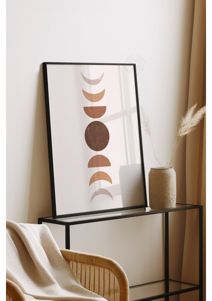 Bohemian Serisi Siyah Çerçeveli Poster, Tablo No:29