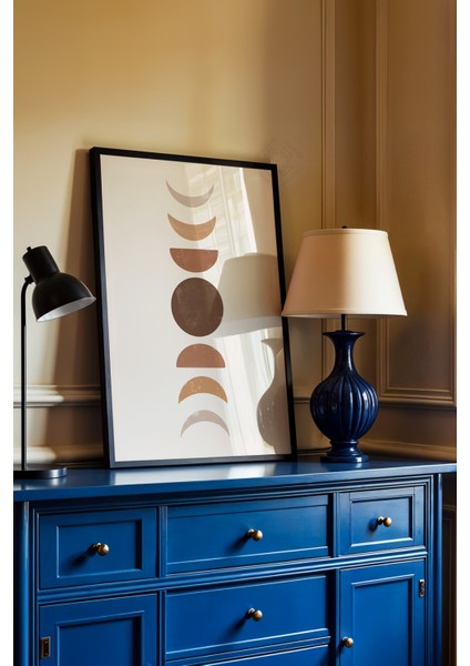 Bohemian Serisi Siyah Çerçeveli Poster, Tablo No:29 fiyatları