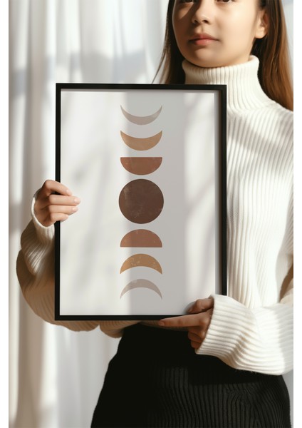 Bohemian Serisi Siyah Çerçeveli Poster, Tablo No:29 modelleri