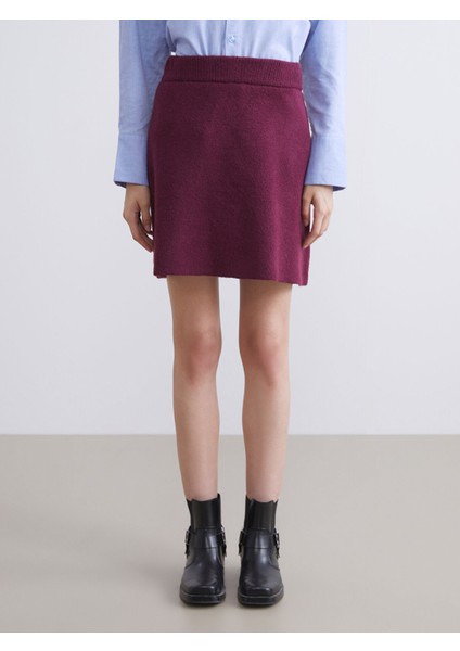 Yeni Sezon Beli Lastikli Triko Mini Etek fiyatları