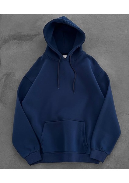 Oversıze Kalite Kapüşonlu Sweatshırt - %100 Kompakt Penye Şardonlu Sweatshırt indirimleri