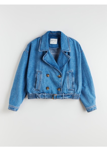 Yeni Sezon Oversize Kadın Jean Ceket indirimleri