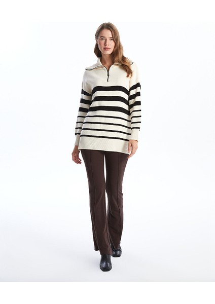 Yeni Sezon Dik Yaka Kadın Triko Kazak fiyatları