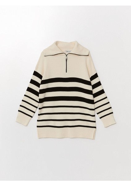 Yeni Sezon Dik Yaka Kadın Triko Kazak indirimleri