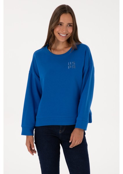 Kadın Koyu Mavi Sweatshirt 50313565-VR032 modelleri