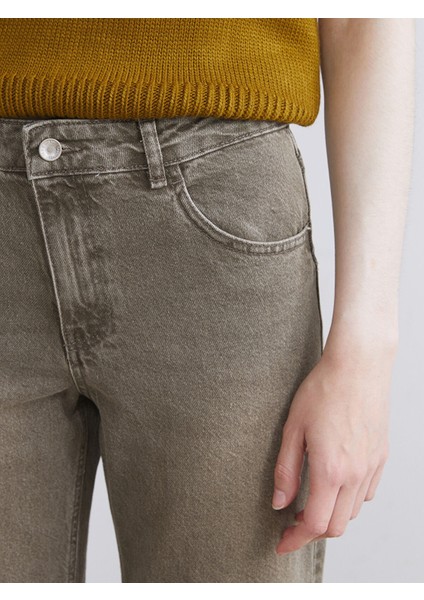 Yeni Sezon Straight Fit Kadın Jean Pantolon Pantolon modelleri