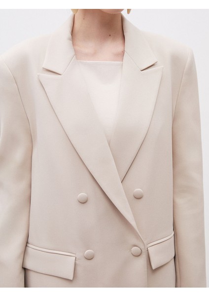 Yeni Sezon Krep Kadın Blazer Ceket modelleri