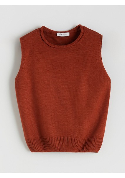 Yeni Sezon Bisiklet Yaka Kadın Triko Süveter indirimleri