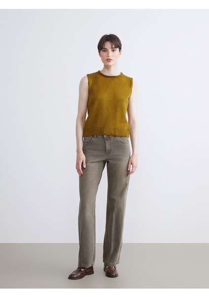 Yeni Sezon Bisiklet Yaka Kadın Triko Süveter fiyatları