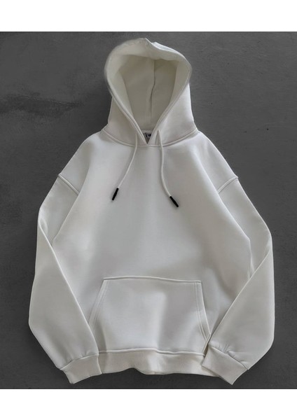 Oversıze Kalite Kapüşonlu Sweatshırt - %100 Kompakt Penye Şardonlu Sweatshırt fiyatları