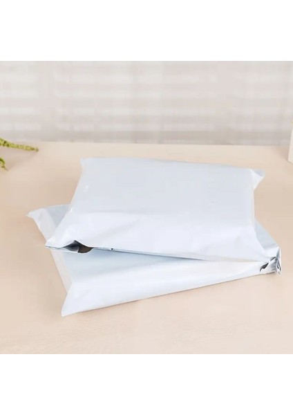 Kargo Poşeti, E Ticaret Poşeti, Paketleme Poşeti, Cepsiz Kargo Poşeti, beyaz17X30 (100 Adet)