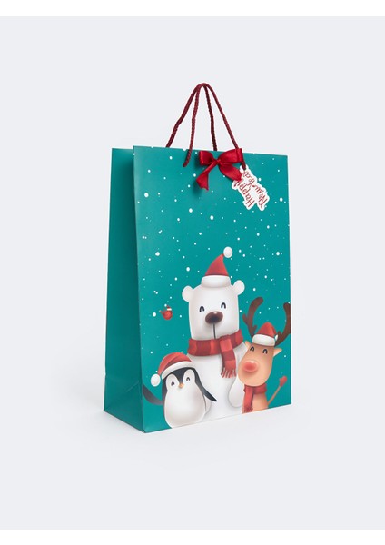 Yeni Sezon Yılbaşı Temalı Hediye Çantası