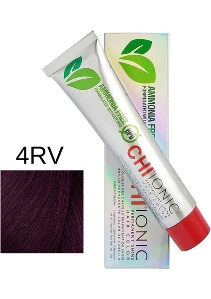 Ionic Permanent Shine Saç Rengi 4rv Koyu Kırmızı Menekşe fiyatları