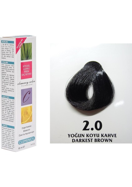 Tüp Boya 60ml. 2-0 Yoğun Koyu Kahve fiyatları