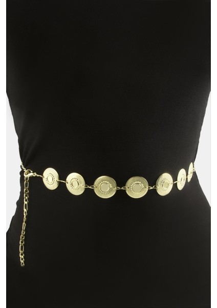 Noktalı Metal Zincir Kemer