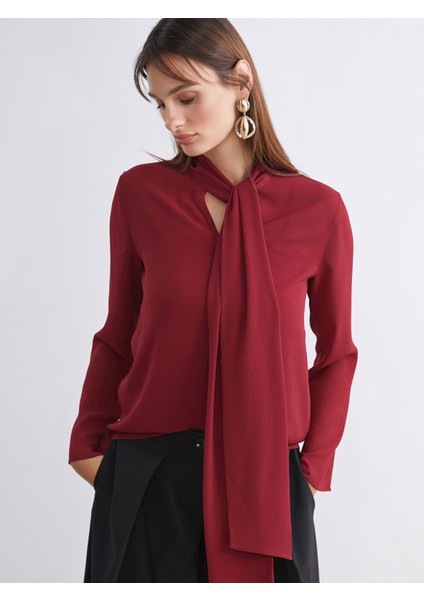 Yeni Sezon Şal Yaka Bluz ve Atlet