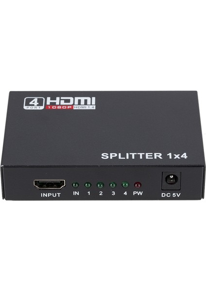 PM-12081 4 Port HDMI Splitter Dağıtıcı 1.4V 1080P 4KX2K