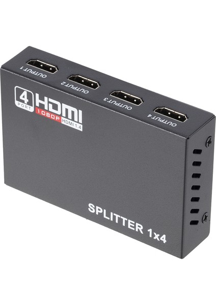 PM-12081 4 Port HDMI Splitter Dağıtıcı 1.4V 1080P 4KX2K fırsatları