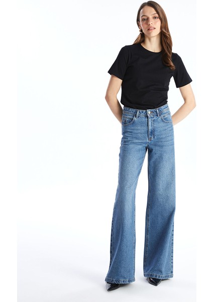 Yeni Sezon Bisiklet Yaka Düz Kısa Kollu Kadın Tişört fırsatları