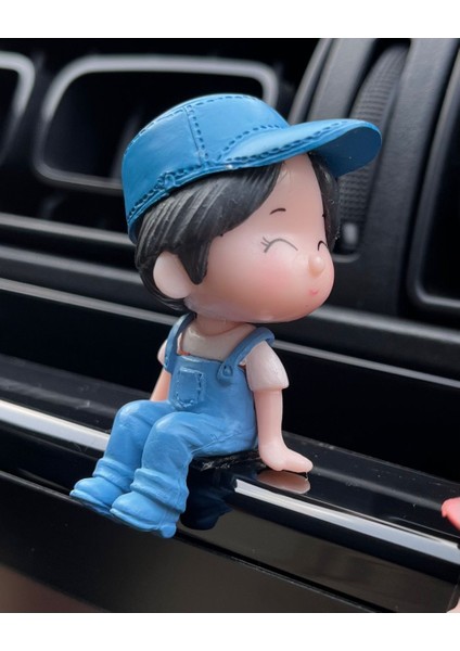 Çalıkaksesuar Araba Içi Torpido Üstü Sevimli Oturan Çift Dekorasyon Biblo Aksesuar Torpido Süsü modelleri