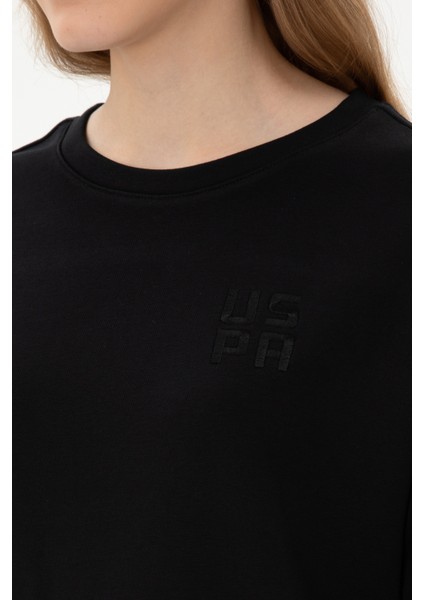 Kadın Siyah Sweatshirt 50313565-VR046