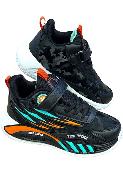 Erkek Çocuk Kalın Taban Yeni Trend Kışlık Ortopedik Spor Ayakkabı