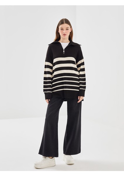 Yeni Sezon Dik Yaka Kadın Triko Kazak fiyatları