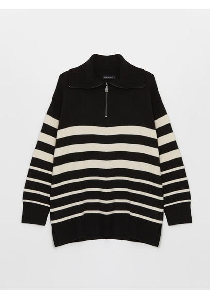 Yeni Sezon Dik Yaka Kadın Triko Kazak indirimleri