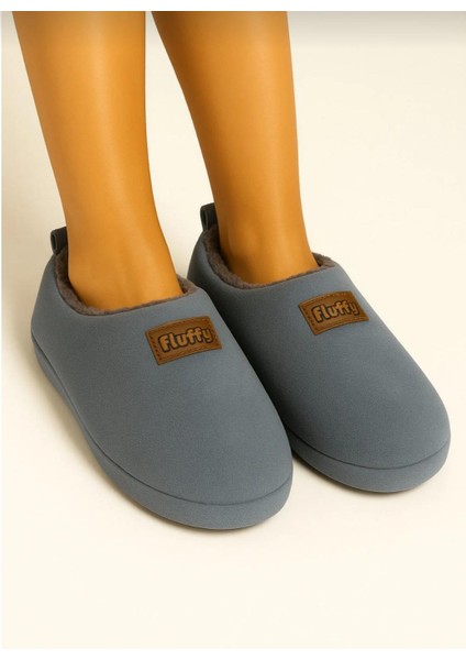 Çocuk Kaymaz Taban Pofuduk Peluş Ev Botu