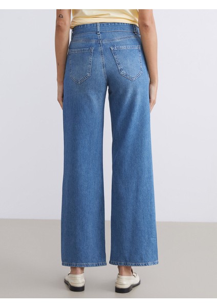Yeni Sezon Wideleg Kadın Jean Pantolon fırsatları