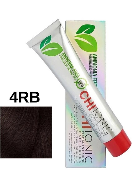 Ionic Permanent Shine Saç Rengi 4rb Koyu Kırmızı Sarışın fiyatları