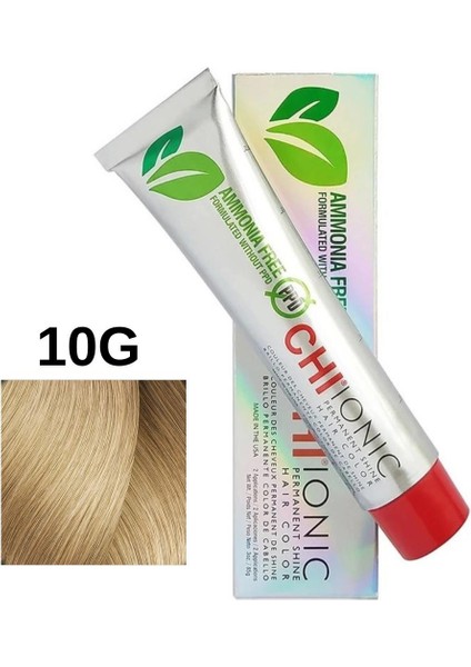 Ionic Color 85gr. 10G Extra Light Gold Blonde fiyatları