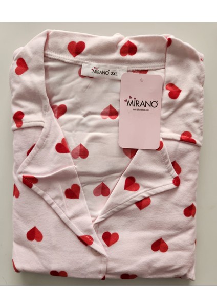 Süet Battal Beden Düğmeli Anne Pijama Takımı fiyatları