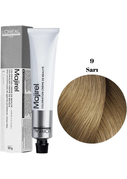 Majirel 9 Sarı Saç Boyası fırsatları