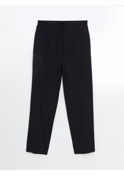 Yeni Sezon Kadın Beli Lastikli Düz Pantolon indirimleri