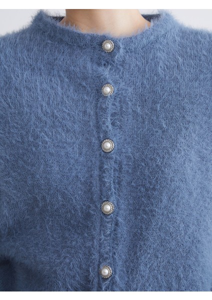 Yeni Sezon Bisiklet Yaka Kadın Triko Hırka fırsatları