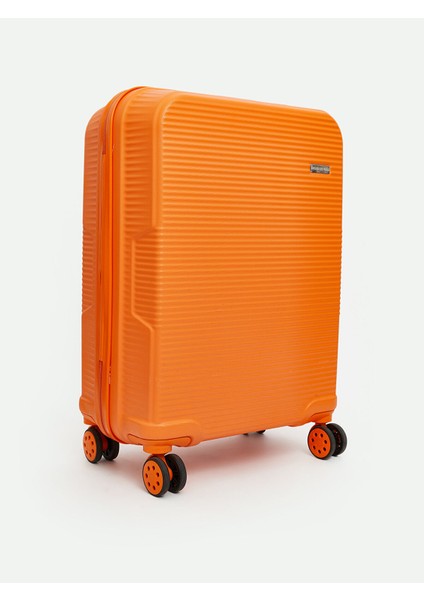 Yeni Sezon Kilit Detaylı Büyük Boy Valiz