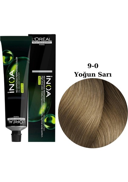 Yeni Amonyaksız Vegan Saç Boyası 9.0 Yoğun Sarı 60GR Boya Fırçası indirimleri