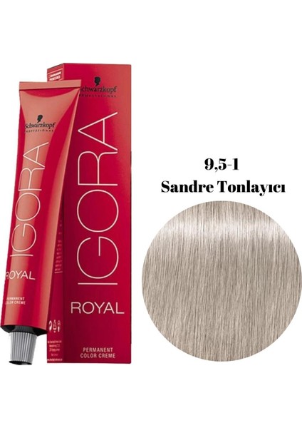 Igora Royal Saç Boyası 9,5-1 İnci Pastel Perle 60 Ml fiyatları