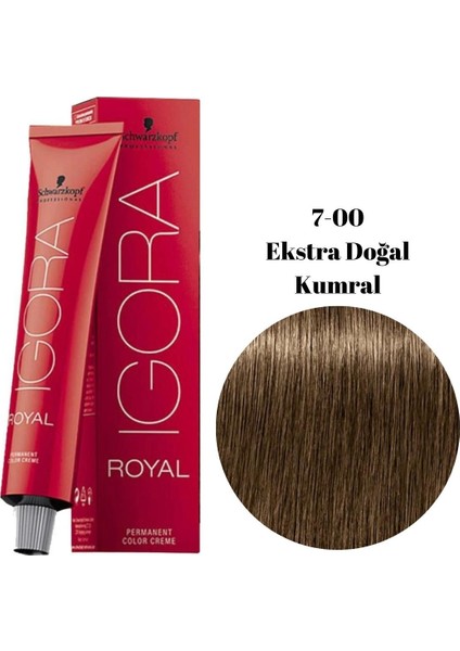 Igora Royal Saç Boyası 7-00 Ekstra Doğal Kumral 60 ml fiyatları