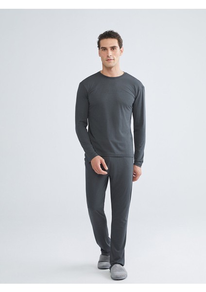 Yeni Sezon Standart Kalıp Erkek Pijama Takımı