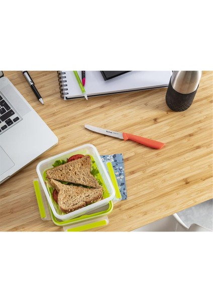 Colorfood Tırtıklı Çok Amaçlı Bıçak - 10 cm