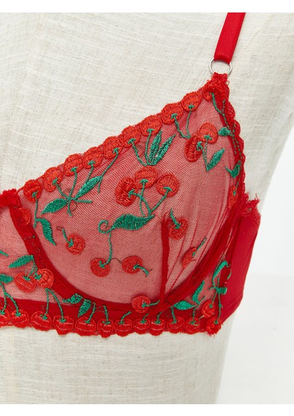 Yeni Sezon Balensiz Dolgusuz Nakışlı Fantezi Tişört Sütyen modelleri