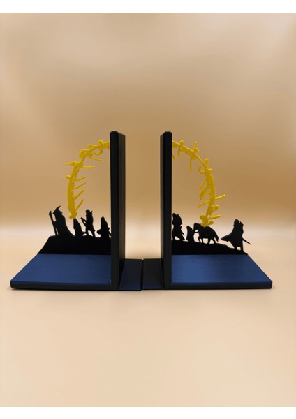 Lotr Orta Dünya Muhafızları Kitap Standı Siyah / Verslab Print