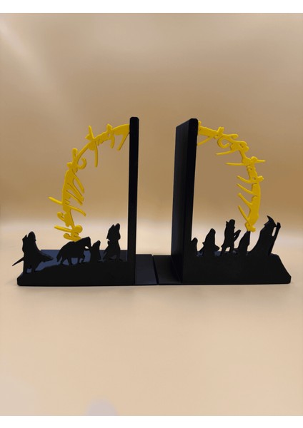 Lotr Orta Dünya Muhafızları Kitap Standı Siyah / Verslab Print modelleri