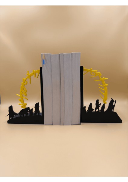 Lotr Orta Dünya Muhafızları Kitap Standı Siyah / Verslab Print fırsatları