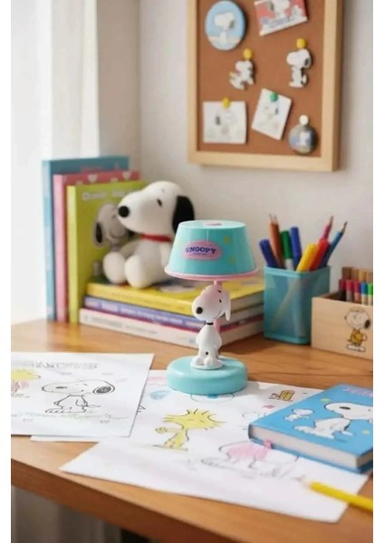 Snoopy Lisanslı Vintage Serisi Masaüstü Gece Lambası fiyatları